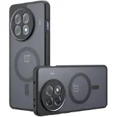 Techsuit - PureFrost MagSafe-Hülle für OnePlus 13R – mattes Schwarz