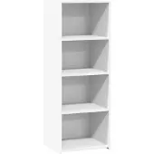 Syfax Highboard Weiß 45x41x124 cm Holzwerkstoff