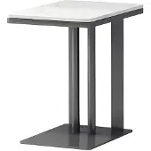 AEA Moderner Schwarz Couchtisch Designer Metall Wohnzimmertisch