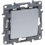 Legrand Niloe Selection Kreuzschalter Silber, 10AX