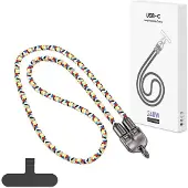Wisam Ecobox 2-in-1 Kabel Typ-C Typ-C 240W 1,2m Handgelenkschlaufe