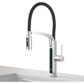 Dripio Küchenarmatur mit LED-Temperaturanzeige, Chrom-Silber, 1 Stück
