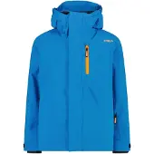 CMP Jungen Skijacke, mit abnehmbarer Kapuze, Gr. 128