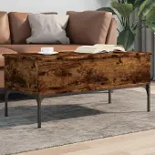 Merkloos Elegantes Couchtisch aus Holz und Metall