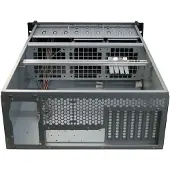 Inter-Tech VALUE 19" Servergehäuse, 4HE, lange Version, schwarz