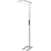 Luxula LED Stehleuchte 100 W 4000 K neutralweiß weiß dimmbar