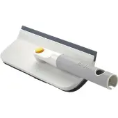 Joseph Joseph CleanTech 2-in-1 Fensterabzieher mit Mikrofaserpad und Klappgriff