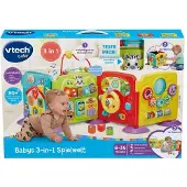 Vtech Lernspielzeug "Babys 3-in-1 Spielwelt", bunt, Lernspielzeug, KinderB:41,5cm H:41cm, Kunststoff, Lernspielzeug, mit Licht und Sound, B:41,5cm H:41cm