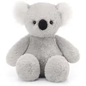 Merkloos Weicher Plüsch-Koala-Kuscheltier, 25 cm, für Kinder und Erwachsene