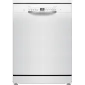 Bosch Serie 2 SMS2HTW06E, Freistehend, Standardgröße (60 cm), Weiß, Weiß, Tasten, 1,75 m