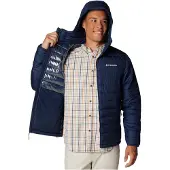 Columbia Men’s Powder Lite II Hooded Insulated Jacket - Extended Size collegiate navy (464) XXL