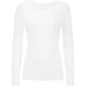 Mey Shirt langarm Serie Cotton Pure Weiss | Größe 44