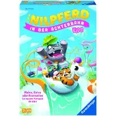 Ravensburger Spiel "Das Nilpferd in der Achterbahn - Kids", bunt, Spiele, Kinder, Spiel, Made in Europe