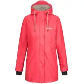 Deproc Damen Friesennerz Regenmantel Regenjacke mit Kapuze Gefüttert Wasserdicht Wetter