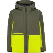 CMP KID Ski Jacket FIX Hood olive (E943) 152