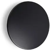 Ideal Lux LED-Außenwandlampe Punto schwarz Ø 30 cm