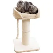 Kerbl 84448, Katzenkratzbaum, Freistehend, Beige, Handwäsche, 580 mm, 580 mm