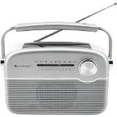 Soundmaster TR480SI, Tragbar, Analog, FM, 3 W, 3,5 mm, Silber