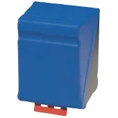 Gebra Box aus ABS-Ku. blau, 236x315x200mm neutral m. Gebotszeichen