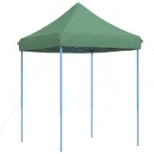 vidaXL Partyzelt 200 x 200 x 306 cm Grün Oxford-Stoff
