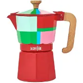 La Cafetière Moka-Kanne für Espresso, Utopian Lines, für 6 Tassen