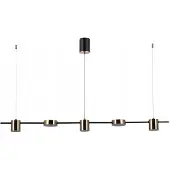 ITALUX LED-Pendelleuchte 30W REMDAL PND-16374-5-BK-3K