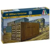 OEM 20 Militärcontainer 1:35 – Modellbausatz für Dioramen