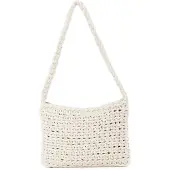 Merkloos Mini-Handtasche aus Stoff, ideal für den Sommer, mit Tragegriff