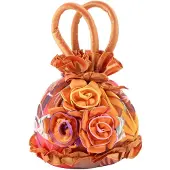 Merkloos Blumige Abendtasche für Damen – Elegante Handtasche für besondere Anlässe