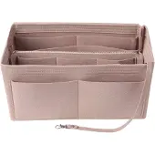 Merkloos Organizer für Handtaschen aus Filz mit abnehmbarer Tasche