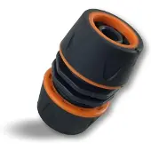 Merkloos Gartenschlauch-Verbinder – Set mit 10 Stück – Schwarz und Orange