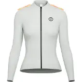 Merkloos Damen-Fleece-Radtrikot für Herbst und Winter