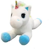 Merkloos Plüsch-Einhorn-Kuscheltier - 38 cm