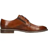 Bugatti man-Herren - Derbies, Oxfords & Mönchsschuhe-311-AO505, Cognac, 42