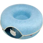 Trixie Donut, zabawka, dla kota, niebieski, filc, o 60 cm