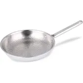 Maestro Edelstahl-Bratpfanne Gehämmerte Oberfläche Gas Induktion 24cm | MR-1229-24