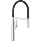 Dripio Semi-Pro Küchenarmatur, 1-Griff, Starlight Chrom, 360° schwenkbar