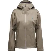 Black Diamond W Fineline Stretch Shell, 2005 Walnut, M,