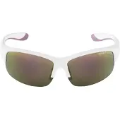 Alpina sport A8652310, Multisportbrille, Junge/Mädchen, Halbrandlos, Violett, Weiß, Kunststoff, Violett, Weiß