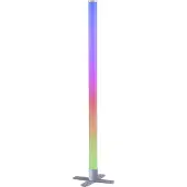 Leuchtendirekt LED Steh-und Wandleuchte RGB Ringo in Transparent und Grau 10W