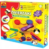 Dromader Masa plastyczna Zwierzaki