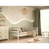 RAUMHIRSCH FURNITURE Kinderbett Dawid ohne Matratze Weiß 80/200 | Jugendbett