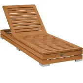 Lestix International Gartenliege Korsika Teak Massivholz von Teako Design
