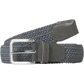Jack & Jones Stretchgürtel "JACSPRING WOVEN BELT NOOS" Materialmix, mit echtem Leder