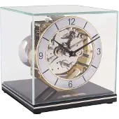Hermle 23052-740340 Tischuhr Cube Schwarz