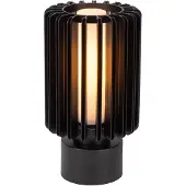 Lucide Tischlampe Lambres Ø 15 cm schwarz