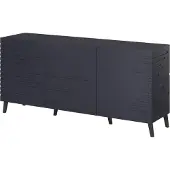 Akl Furniture Kommode NOVA 155 cm GRANATE MATT Sideboard Highboard Schrank