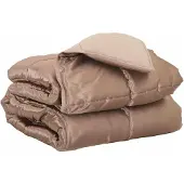 vidaXL Ganzjahresbettdecke 200 x 200 cm 300 g/m² Gold