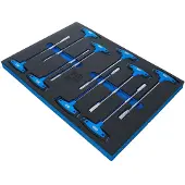 Bgs Tool Tray 3/3: T-Handle Socket Set, 2000 mm, 2 kg