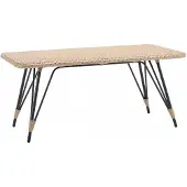 AEA Couchtisch Terrasse Design Tische Möbel Tisch Luxus Beistelltisch Rattan Modern